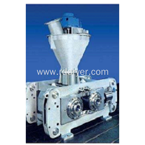 Metal powder material dry roller granulator